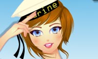 Habille une fille de la marine gratuit sur Jeu.org