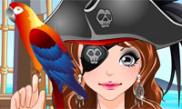 Maquille une pirate gratuit sur Jeu.org