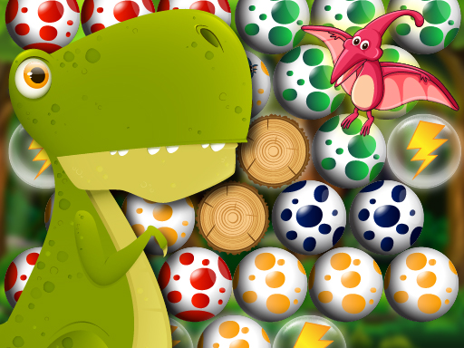 Dinosaure Bubble Shooter Egg gratuit sur Jeu.org