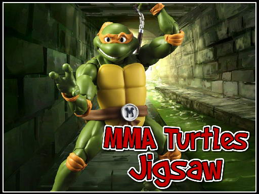 Puzzle Tortues MMA gratuit sur Jeu.org