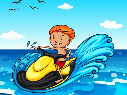 Jet Ski Summer Fun Caché gratuit sur Jeu.org