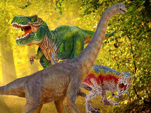 Puzzle du monde des dinosaures gratuit sur Jeu.org