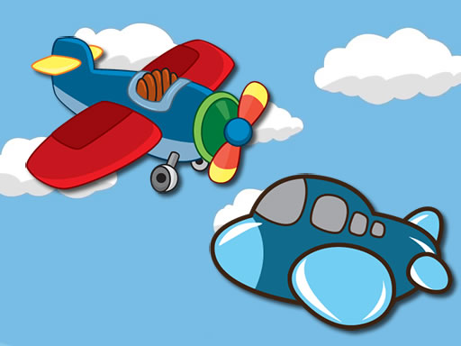 Coloriage avions gratuit sur Jeu.org