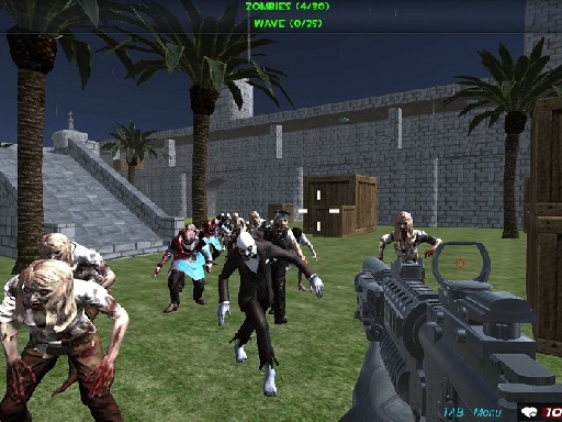 Tir de Zombie fps Xtreme Good vs Bad Boys gratuit sur Jeu.org