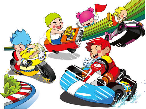 Puzzle Kart de dessin animé gratuit sur Jeu.org