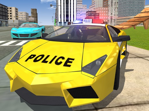 Voiture de dérive de la police gratuit sur Jeu.org