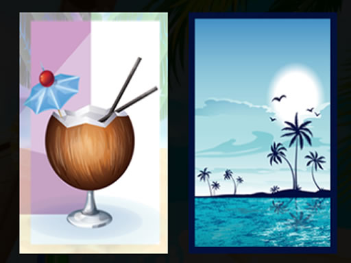 Mémoire de cocktails sur la plage gratuit sur Jeu.org