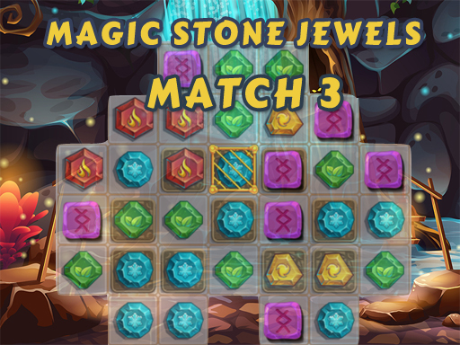 Joyaux en pierre magique Match 3 gratuit sur Jeu.org