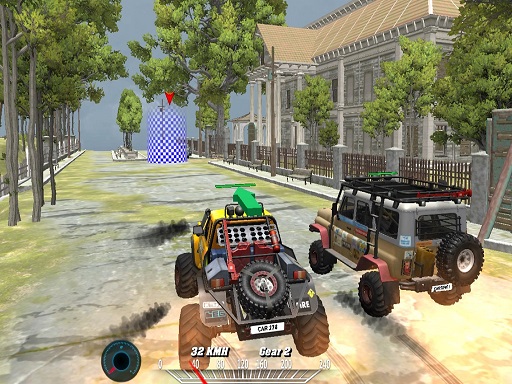 Championnat forestier de Monster Truck Offroad gratuit sur Jeu.org