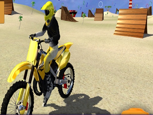 moto plage stunt gratuit sur Jeu.org