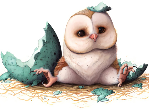 Glissière de hibou mignon gratuit sur Jeu.org