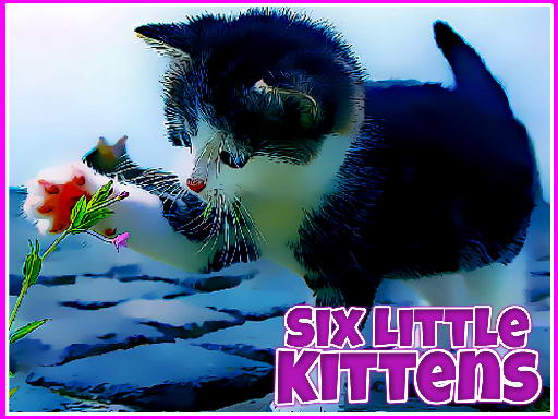 Six petits chatons gratuit sur Jeu.org