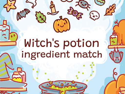 Match d'ingrédients de potion gratuit sur Jeu.org