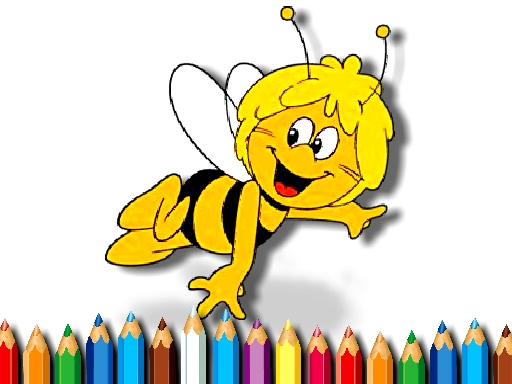 Livre de coloriage BTS Bee gratuit sur Jeu.org